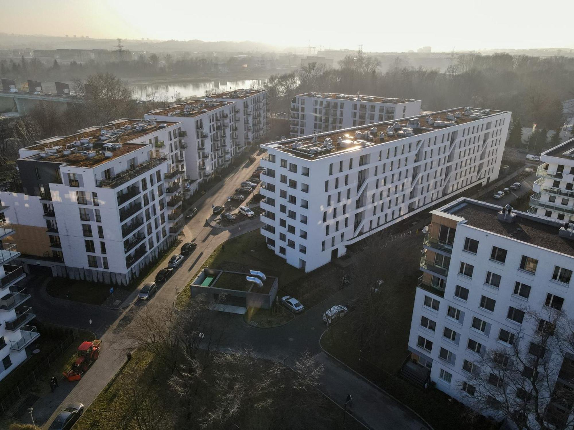Dabie Park Residence Cracóvia Exterior foto